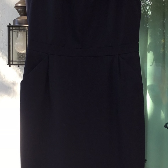 J Crew navy blue lightweight wool dress. - Picture 15 of 15